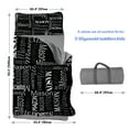 thumbnail image 6 of Kainsy Personalized Toddler Nap Mat for Daycare - Evulum Kids Sleeping Bag with Pillow and Blanket for Preschool Kindergarten, Custom Name Monogrammed Nap Mats Easy Carry, 6 of 9