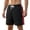 ☪102-Red, variant on Mens Colorblock Casual Athletic Elastic Waist Zipper Pocket Fitness Training Shorts for Gym Workout Running Jogging Crossfit Session Summer Gear