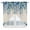 Blue Beige, variant on Swag Valance Curtains for Windows, Spring Blue Floral Light Filtering Kitchen Curtains with Rod Pocket, Farmhouse Weeping Floral Leaves Wood Window Treatment Valances for Living Room, 36x63 - 2 PCS