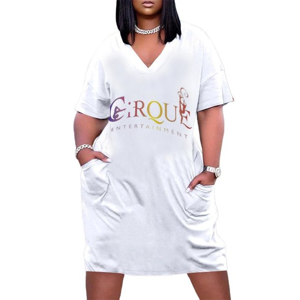 Cirque Entertainment - Vestido largo con cremallera para ropa y vestuario de mujer