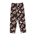 thumbnail image 4 of Haiem Butterflies1 Women's Pajama Pants Ultra Lightweight Pjs Bottoms Sleepwear Bottom Pants With Pocket Drawstring-Small, 4 of 9