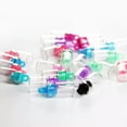 thumbnail image 3 of U8MO Lot 100pc 0.5ml Glass Vial Jars Containers Bottle Craft DIY Drift Bottle Pendant-White plastic plug-100pcs, 3 of 9