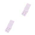 thumbnail image 3 of Jumpingount Correa de extensión Extensores de sujetador Hebilla transpirable Sujetador de 2 ganchos Accesorios íntimos Botones Alargados 3 filas rosado 2Conjunto, 3 of 6