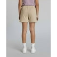thumbnail image 6 of Real Essentials 3 Pack: Girls French Terry Lounge Shorts – Ultra Soft Pull-On Gym, Camp, Sports & Everyday Shorts, 6 of 6