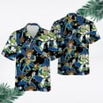 thumbnail image 2 of Toy Story Woody and Buzz Disney Hawaiian Shirt Family Vacation Tee, 2 of 6
