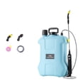 thumbnail image 1 of Pulverizador eléctrico de mochila para césped, riego agrícola, alta presión, portátil, retráctil, con 3 boquillas de nebulización para uso doméstico y 13L Azul, 1 of 8