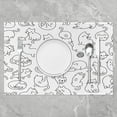 thumbnail image 2 of Cat Table Place Mats Set of 4 White Cats Pattern Table Mats Kitchen Decor Dinner Indoor Kitten Placemats Dining Table Breathable White Black Placemats18 x12, 2 of 4