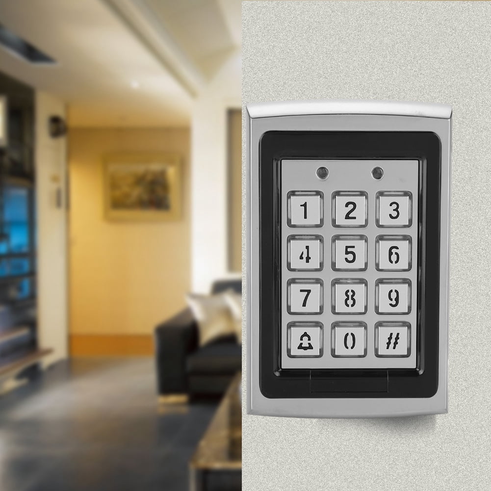USA Metal 125KHz RFID Card+Password Door Access Control Keypad with Backlight 