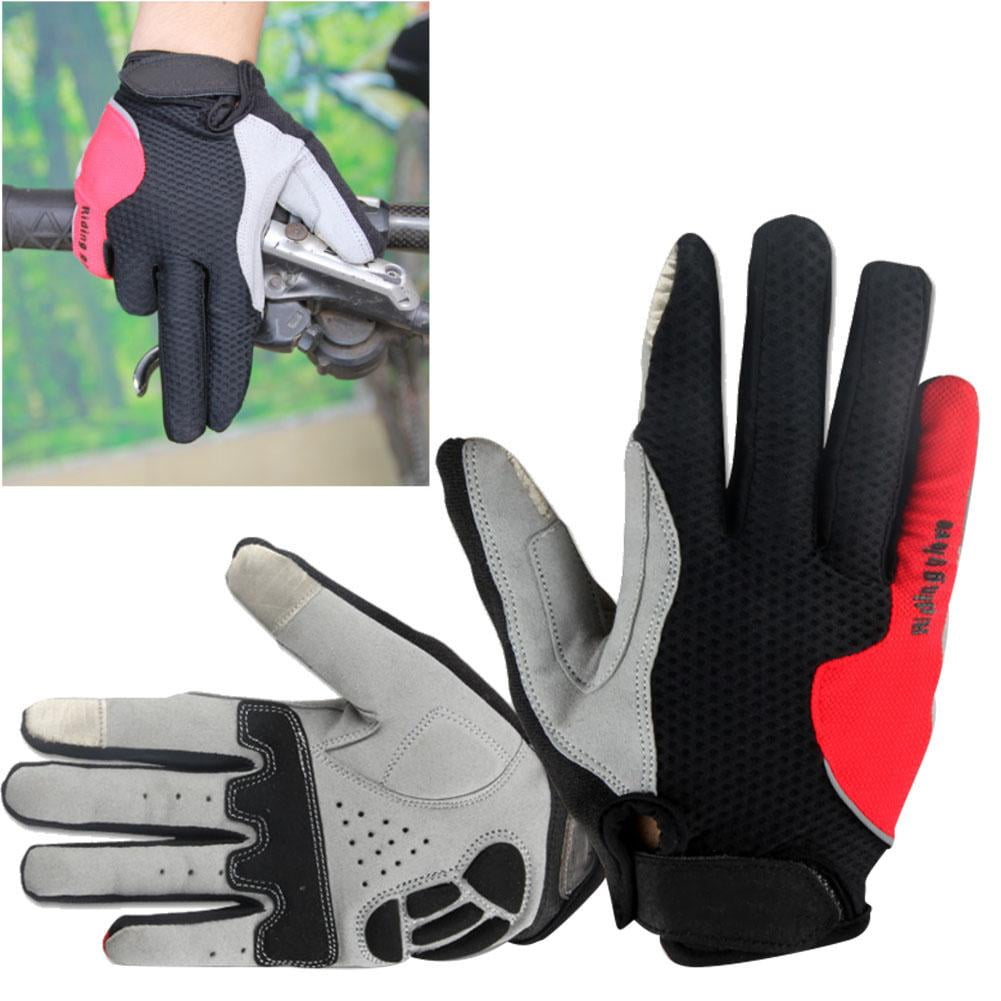 LYUMO 1Pair Unisex Bicycle Riding Gloves Winter Warm Full Fingers Wear