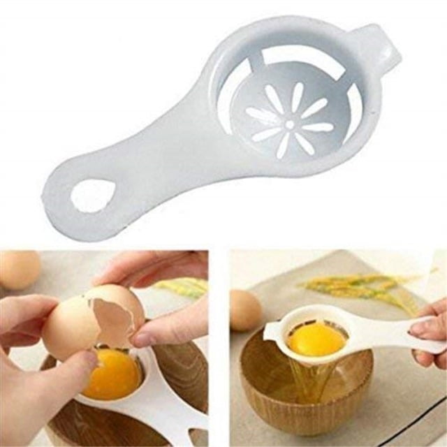 Kitchen Tool Gadget Convenient Egg Yolk White Separator Divider Holder Sieve 