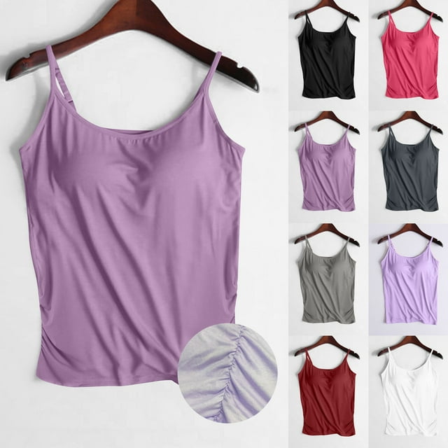 Sudadera con capucha,Camisola de lentejuelas con almohadillas para el pecho, camiseta de yoga de poliéster, ropa informal sin mangas para mujer, sopatenor
