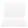 thumbnail image 3 of 20 pt Super Heavy Duty Color Folders, Full Cut End Tab, Letter Size, White (Box of 40), 3 of 7