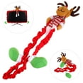 thumbnail image 1 of IFANLANDOR Holiday Themed Monitor Wraps Adorable Elk Display Case Red Microfiber 1Pack Back to School, 1 of 8