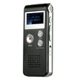 thumbnail image 1 of Digital Voice Recorder Audio Recording Device with Playback Microphone Song Player Portable Tape Recorder for Lectures Meetings Interviews, 1 of 8