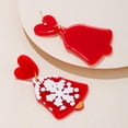 thumbnail image 1 of 1 par de de Navidad, de joyería, para niñas, de joyería de vacaciones de Navidad de Acción de Gracias, liviano - Yinane Pendientes Stud, 1 of 5