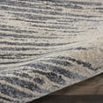 thumbnail image 3 of Nourison Home Moroccan Celebration Abstract Stripe Area Rug Blue/Beige 2'2" x 3'9", 3 of 8