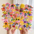 thumbnail image 1 of 70 Pcs Pinces à Cheveux pour Bébés Filles, Accessoires pour Cheveux Colorés et Mignons / Multicolore, 1 of 5