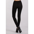 thumbnail image 5 of 2Chique Boutique Women's Black High Waisted Leggings with Geometric Printed Mesh Panels (small), 5 of 5