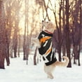 thumbnail image 2 of QBLEEV Warm Dog Sweaters Stripe Multi Color Dog Sweater Soft Dog Pullover ，Pet Apparel Pet Winter Clothes for Small Medium Male Female Dogs, 2 of 7