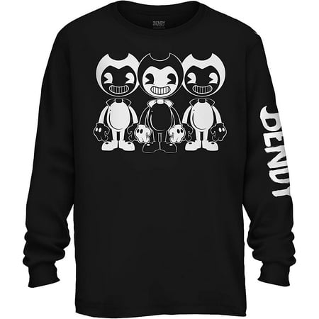 Bendy And The Ink Machine Shirt Official Bendy Long Sleeve T - roblox shirt bendy