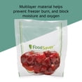 thumbnail image 5 of FoodSaver Quart Easy Fill Vacuum Sealer Bags (9.5" x 8"), 16-Count BPA-Free Vacuum Seal Bags for Food Storage and Sous Vide, Works With FoodSaver Vacuum Sealer Machines, 5 of 8