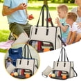 thumbnail image 1 of Hbdhejl 2 In 1 Tote Bag Lunch Bag Combo 2 In 1 Insulated Lunch Travel Tote Leakproof Cooler Tote Bag With Storage Pocket The Ultimate 2 In 1 Tote Bag – Where Meets Functionality, 1 of 5