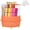 Orange, variant on SAYEEC White 5-Slot Rotating Pen Holder with Adjustable Phone Stand, Desk Organizer for Office, Vanity & Bathroom