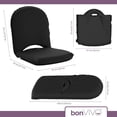 thumbnail image 3 of BonVIVO Floor Chair w/Back Support-Multi-Angle,Portable Floor Seating,Adjustable Backrest, 3 of 7