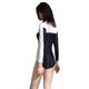 thumbnail image 4 of Traje de baño de manga larga para mujer, bañador triangular de una pieza, moda 2024, 4 of 4
