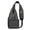 Dark Gray, variant on ibiyuan Crossbody Sling Backpack Sling Bag Adjustable Guitar Strap Outdoor Sling Body Bag, Crossbody Chest Purse Multi-Pocket Travel Single Shoulder Daypack