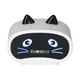 thumbnail image 5 of Mini altavoz de dibujos animados multifuncional lindo diseño de oreja de gato conjunto inteligente relojes de alarma duales para dormitorio oficina blanco, 5 of 9