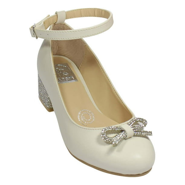 ZAPATILLA TACON LEON NIÑA BLANCO SINTETICO 353509 Leon 353509p