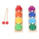 thumbnail image 1 of Juguete de Instrumento de Percusio de Campana, Instrumento de Percusio Toy Bell Bell Bany, Bany, Bien Sintonizado Con Mazos de Madera para Niños Pequeños, 1 of 7