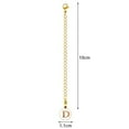 thumbnail image 5 of Tnobhg 2Pcs Tumbler Letter Charm Round Oil-dripping A-Z Capital Letter Water Cup Mug Handle Identification Decoration Hanging Chain Pendant Tumbler Accessories, 5 of 7