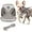 Gray, variant on Step in Dog Harness and Leash Set,Reflective Adjustable Soft Mesh Breathable Pet Vest Dog Harnesses Set, No Chock No Pull Padded Puppy Harnesses for Small Dogs and Cats