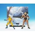 thumbnail image 2 of Toy Biz Marvel Legends Face Off Série 2 Figurine d'Action Pack Double Wolverine Vs. Sabretooth, 2 of 2