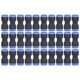 thumbnail image 2 of Conector Neumático Recto, 30 Piezas Empuje Para Conectar Conector Recto Resistencia A Alta Presión Alta Resistencia Para Tratamiento Hospitalario, 2 of 7