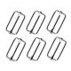 thumbnail image 4 of ADDHAT 100Ud Hebillas Roller De Metal Para Ajustables Plata Resistente Y Duradera, 4 of 7