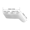 thumbnail image 4 of Little Toe Separator Overlapping Toe Separator 7 Pairs 3 Hole Little Toe Separator SEBS Hallux Valgus Toe Corrector Separation Tool, 4 of 8