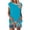 Blue_A02, variant on gbyLJF Two Piece Sets for Women Color Block Short Sleeve Shorts Set with Pockets Summer Matching Sets