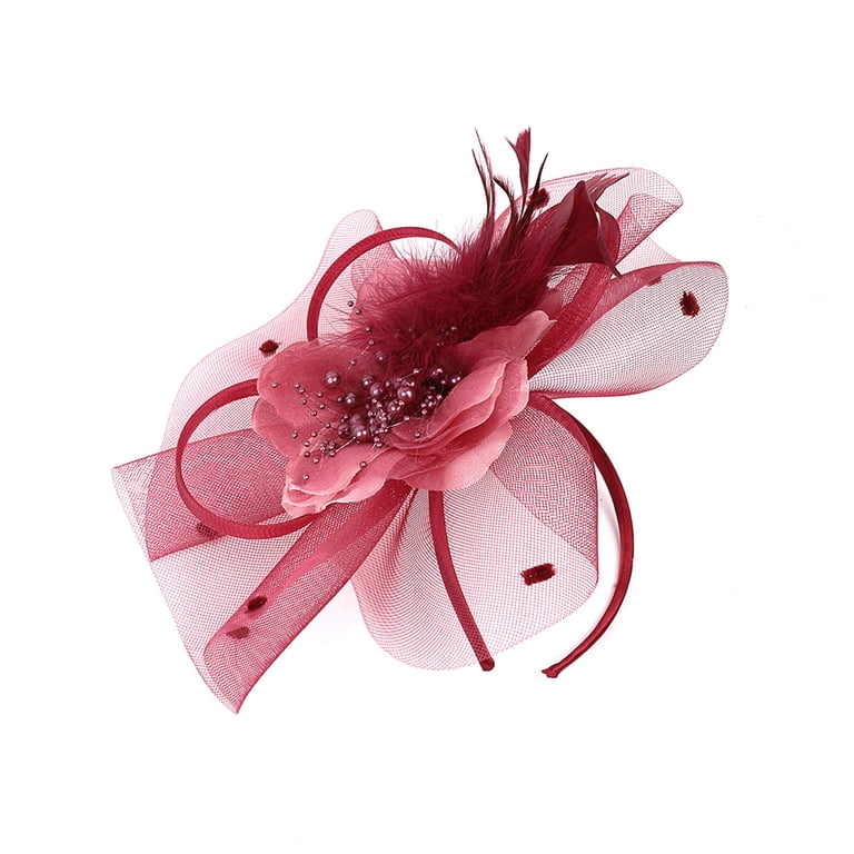Fascinators Hat for Women Girl Tea Party Hats Headband  display picture 2