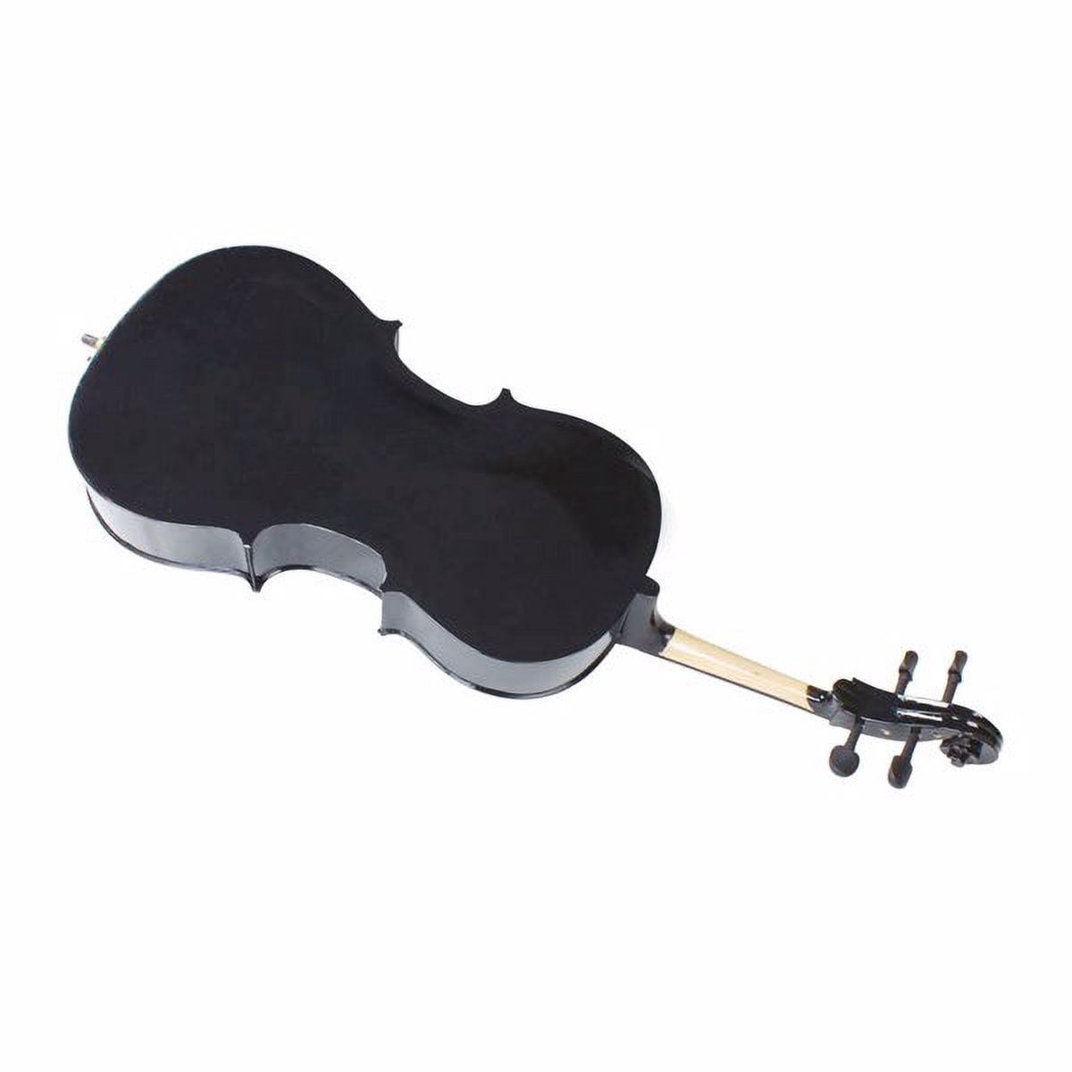 4/4 Wood Cello Bag Bow Rosin Bridge Black (Old code:85409801)