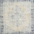 thumbnail image 1 of Ahgly Company Indoor Square Traditional Dark Gray Persian Area Rugs, 3' Square, 1 of 6