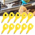 thumbnail image 3 of Automatic Nipple Drinker, 10PCS Poultry Nipple Drinking Fountains,  Long Yellow Pets For Rabbits, 3 of 8