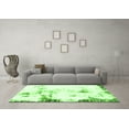 thumbnail image 3 of Ahgly Company Indoor Rectangle Abstract Green Modern Area Rugs, 4' x 6', 3 of 4