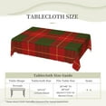 thumbnail image 6 of Rectangle Table Cloth, Clan Cameron Tartan Resistant Washable Tablecloth Decorative Table Cover for Dining, Indoor and Outdoor, 6 of 6