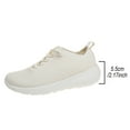 thumbnail image 6 of Dakaela Womens Walking Shoes Casual Mesh Orthopedic Lace up Slip on Sneakers Athletic Workout Gym Running Work Shoes Beige 6, 6 of 8