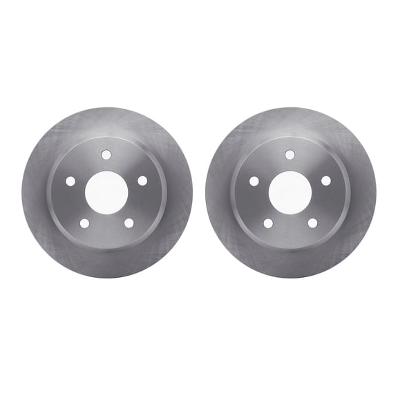 Dynamic Friction Company Rear Brake Rotors 6002-42025