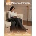 thumbnail image 6 of ZonLi Cordless Heated Blanket for Adults, Portable Battery Powered Electric Throw with Belt & Power Bank, for Home, Office, Travel, 6 of 10