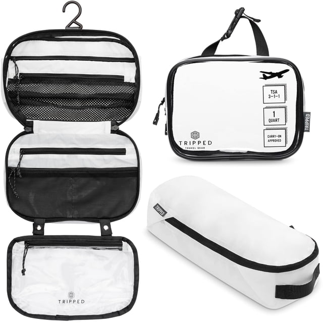 Set de neceseres TRIPPED para colgar artículos de viaje +311 TSA